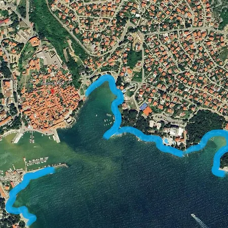 Апартаменты Bastinica Krk Ap 2, Oldtown, Citycenter Крк