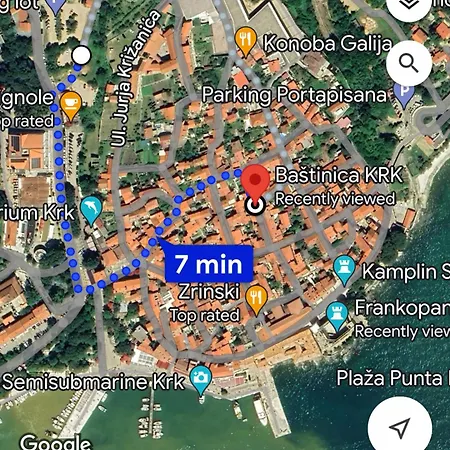 Apartment Bastinica Krk Ap 2, Oldtown, Citycenter Krk Town